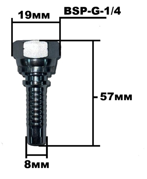 Фитинг BSP G 1.4 4201-04-05